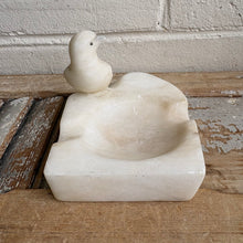 Load image into Gallery viewer, Vintage Italian Alabaster Bird Ashtray
