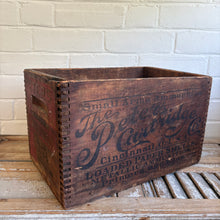 Load image into Gallery viewer, Antique Peters Cartridge Co. Wooden Ammunition Box c.1900-1920s
