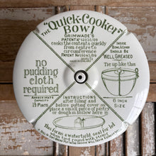 Load image into Gallery viewer, Antique Grimwade's Quick-Cooker Bowl &amp; Lid - 1911
