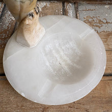 Load image into Gallery viewer, Vintage Italian Alabaster Parrot Dish c1950
