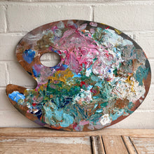 Load image into Gallery viewer, Vintage French Artist's Paint Palette c1960
