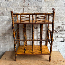 Load image into Gallery viewer, Antique Faux Bamboo Magazine Rack c1880

