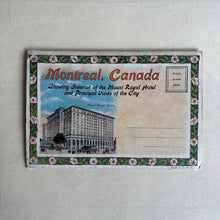 Load image into Gallery viewer, 1920s Montreal Souvenir Postcard Folder - Mount Royal Hotel
