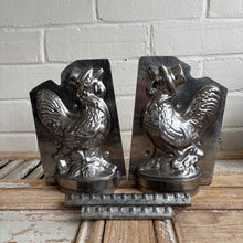 Load image into Gallery viewer, Antique Rooster with Hat Chocolate Mold
