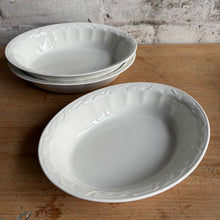 Load image into Gallery viewer, Vintage Wm Adams &amp; Sons Micratex Ironstone Oval Bowl - Wheat Pattern
