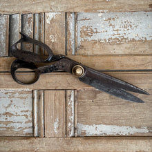 Load image into Gallery viewer, Antique Tailor’s Shears – J. Wiss &amp; Sons c1890
