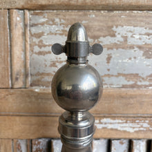 Load image into Gallery viewer, Antique 1930s Sparklets Soda Siphon - Nickel Mesh Seltzer Bottle - English Art Deco Barware
