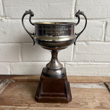 Load image into Gallery viewer, Vintage Golf Club Trophies – Engraved Silver Plate Cups, 1920s–1940s
