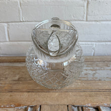 Load image into Gallery viewer, Vintage 1940s Anchor Hocking Waterford Waffle Tilted Ball Pitcher
