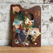 Load image into Gallery viewer, Vintage French Painter's Palette c1940
