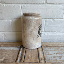 Load image into Gallery viewer, Antique James Keiller &amp; Sons Dundee Marmalade Ironstone 2lb Pot c.1880
