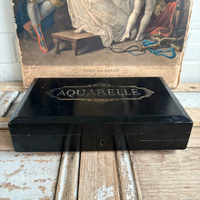Load image into Gallery viewer, Antique French “Aquarelle” Watercolour Artist’s Box (c. 1890–1910)
