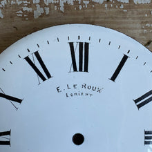Load image into Gallery viewer, Antique French Porcelain Clock Face Fragment c1880
