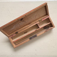 Load image into Gallery viewer, Antique Victorian Child’s Pencil Box c1900
