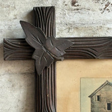 Load image into Gallery viewer, 19th Century Currier &amp; Ives Noah's Ark Lithograph in Original Adirondack Twig Frame
