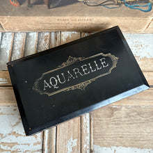 Load image into Gallery viewer, Antique French “Aquarelle” Watercolour Artist’s Box (c. 1890–1910)
