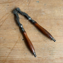 Load image into Gallery viewer, 19th Century Antique Wood Handle Reversible Nutcracker c1890-1920
