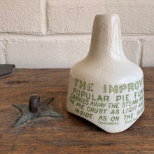Load image into Gallery viewer, Rare Antique “The Popular” Pie Funnel, Ironstone English Advertising c1910
