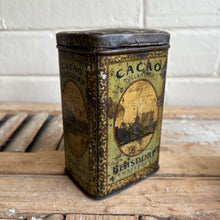 Load image into Gallery viewer, Antique Bensdorp “Cacao Hollandais” Tin – Amsterdam
