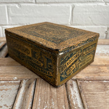 Load image into Gallery viewer, Antique H. L. Stoddard Tobacco Tin Box
