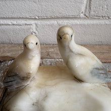 Load image into Gallery viewer, Vintage Italian Alabaster Lovebirds Ashtray
