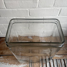 Load image into Gallery viewer, Vintage Exide Glass Battery Vessel Jar 1948 - 15”h

