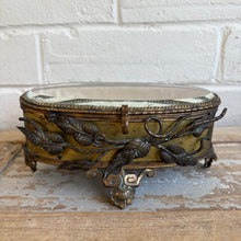 Load image into Gallery viewer, Antique French Ormolu Jewellery Box c.1880
