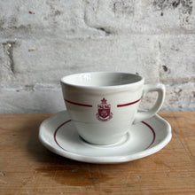 Load image into Gallery viewer, Rare 1960s McMaster University Crestware Cup &amp; Saucer Set - Tentanda Via
