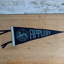 Load image into Gallery viewer, Vintage Appleby College Felt Pennant – Oakville, Ontario c1950
