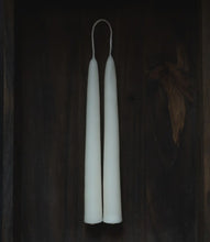 Load image into Gallery viewer, Hand Dipped Beeswax 8” Taper Candles
