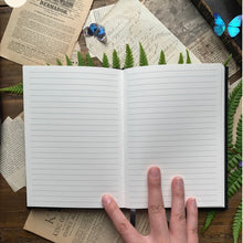 Load image into Gallery viewer, The Grimoire Lined Notebook by The Creeping Moon
