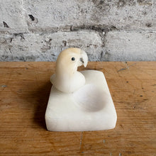 Load image into Gallery viewer, Small Vintage Italian Alabaster Bird Dish
