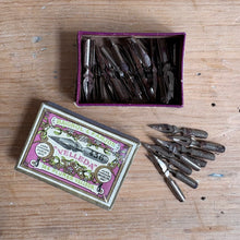 Load image into Gallery viewer, Antique Baignol &amp; Farjon “Velleda” No. 136 Dip Pen Nib Box c. 1900–1910

