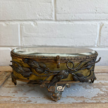 Load image into Gallery viewer, Antique French Ormolu Jewellery Box c.1880
