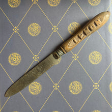 Load image into Gallery viewer, RARE Victorian Treen Lemon Knife c.1895
