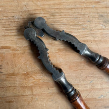 Load image into Gallery viewer, 19th Century Antique Wood Handle Reversible Nutcracker c1890-1920
