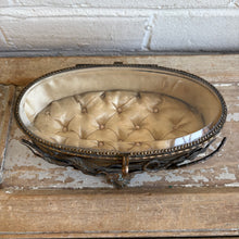 Load image into Gallery viewer, Antique French Ormolu Jewellery Box c.1880
