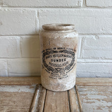 Load image into Gallery viewer, Antique James Keiller &amp; Sons Dundee Marmalade Ironstone 2lb Pot c.1880
