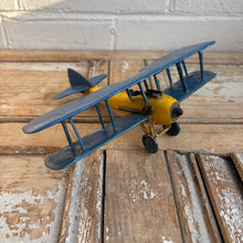 Load image into Gallery viewer, 1960s Balsa Wood Biplane Models
