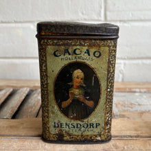 Load image into Gallery viewer, Antique Bensdorp “Cacao Hollandais” Tin – Amsterdam

