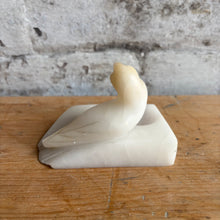 Load image into Gallery viewer, Small Vintage Italian Alabaster Bird Dish

