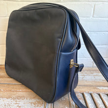 Load image into Gallery viewer, Vintage Navy Air Canada Shoulder Travel Bag
