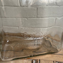 Load image into Gallery viewer, Vintage Exide Glass Battery Vessel Jar 1948 - 15”h
