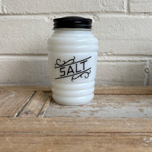 Load image into Gallery viewer, Vintage Milk Glass Beehive Range Shaker Set/4 c1940
