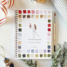 Load image into Gallery viewer, Nutcracker Watercolour Workbook By Emily Lex Studio
