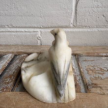 Load image into Gallery viewer, Vintage Italian Alabaster Lovebirds Ashtray
