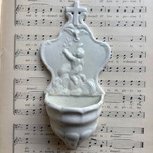 Load image into Gallery viewer, Antique French Porcelain Holy Water Fonts
