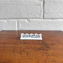 Load image into Gallery viewer, Antique Victorian Advertising Ware Pen Rest c.1880
