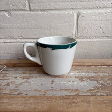 Load image into Gallery viewer, Vintage Green and White Restaurant-ware Dishes
