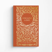 Load image into Gallery viewer, Gilded One Line A Day: A Five-Year Memory Book
